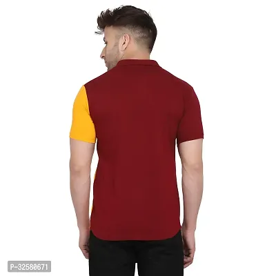 Reliable Multicoloured Cotton Blend Colourblocked Casual Shirt For Men-thumb2