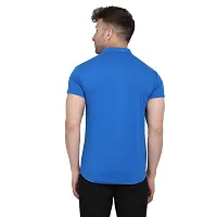 Reliable Multicoloured Cotton Blend Colourblocked Casual Shirt For Men-thumb1