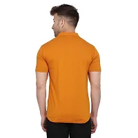 Reliable Yellow Cotton Blend Colourblocked Casual Shirt For Men-thumb1