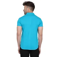 Reliable Multicoloured Cotton Blend Colourblocked Casual Shirt For Men-thumb1