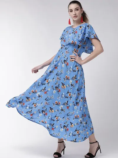 Fancy Floral Maxi Dresses For Women