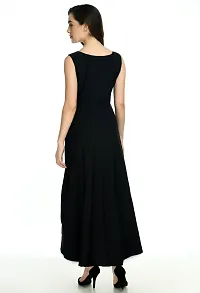 Women's Emblished Sleevless Maxi Dress-thumb1