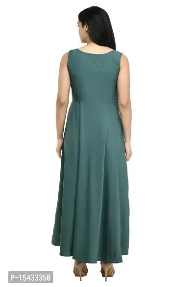 Stylish Fancy Crepe Dresses For Women-thumb2