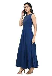 Stylish Fancy Crepe Dresses For Women-thumb2