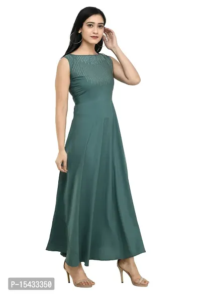 Stylish Fancy Crepe Dresses For Women-thumb5