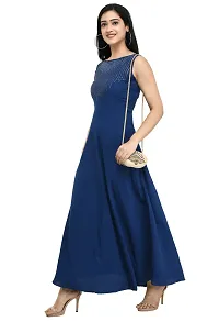 Stylish Fancy Crepe Dresses For Women-thumb4