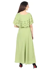 Stylish Fancy Crepe Dresses For Women-thumb1