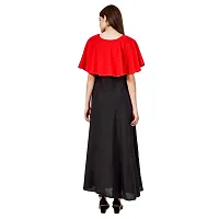 Stylish Fancy Crepe Dresses For Women-thumb1