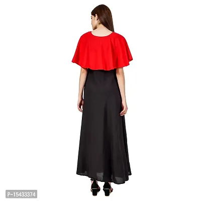 Stylish Fancy Crepe Dresses For Women-thumb2