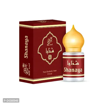 Bin Awf Shanaya Luxury Unisex 100% Alcohol Free Long Lasting Attar Perfume (6 ML)-thumb5