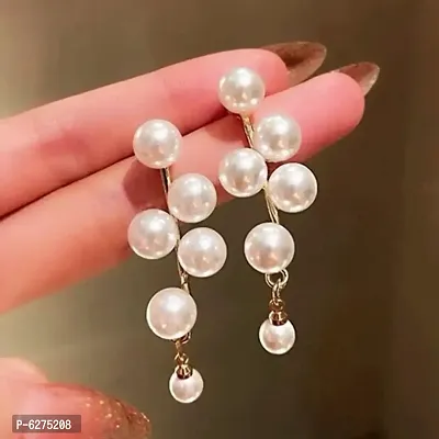 pearl earrings