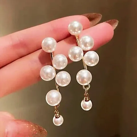 pearl earrings