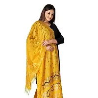 Banarasi Silk Russle Duptta-thumb1