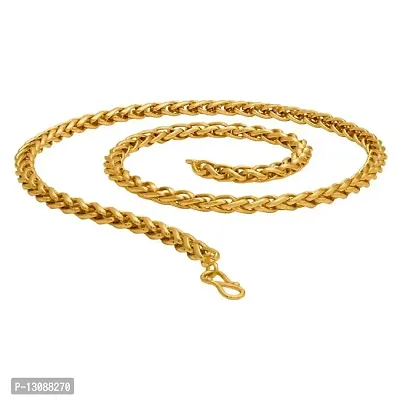 SHANKHRAJ MALL Designer Link Chain With Gold Plating Jewelry Gift For Him, Boy, Men, Father, Brother, Boyfriend-1009