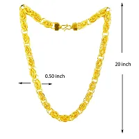 Shankhraj Mall Designer Link Chain With Gold Plating Jewelry Gift For Him, Boy, Men, Father, Brother, Boyfriend-10043-thumb2