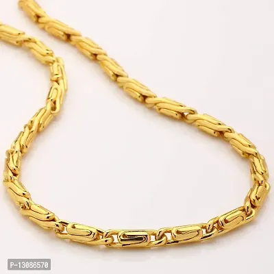 Shankhraj Mall Designer Link Chain With Gold Plating Jewelry Gift For Him, Boy, Men, Father, Brother, Boyfriend-10012-thumb2