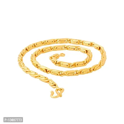 SHANKHRAJ MALL Designer Link Chain With Gold Plating Jewelry Gift For Him, Boy, Men, Father, Brother, Boyfriend-10012-thumb5