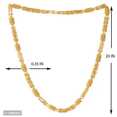 Shankhraj Mall Designer Link Chain With Gold Plating Jewelry Gift For Him, Boy, Men, Father, Brother, Boyfriend-10049-thumb3