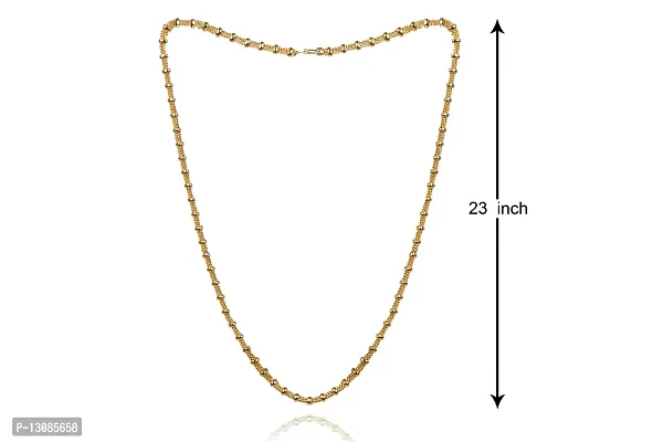 Shankhraj Mall Designer Link Chain With Gold Plating Jewelry Gift For Him, Boy, Men, Father, Brother, Boyfriend-100511-thumb5