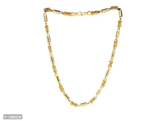 Shankhraj Mall Designer Link Chain With Gold Plating Jewelry Gift For Him, Boy, Men, Father, Brother, Boyfriend-100114-thumb0