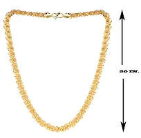 SHANKHRAJ MALL Gold Plated Pendant And Chain For Men - 100165-thumb2