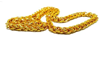 SHANKHRAJ MALL Designer Link Chain With Gold Plating Jewelry Gift For Him, Boy, Men, Father, Brother, Boyfriend-1009-thumb4