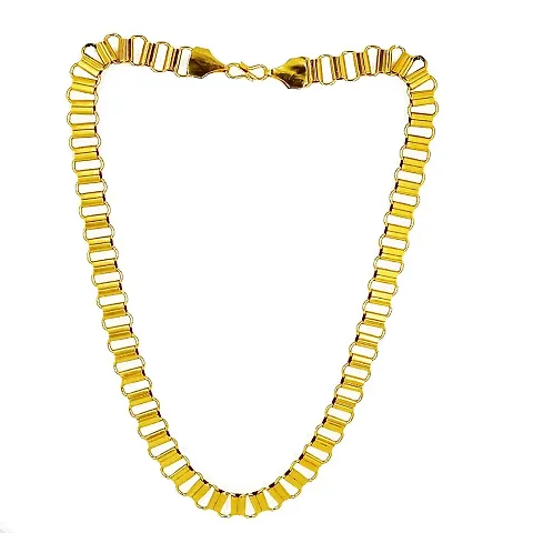 JIPPA Stylish CHAIN-ain Fashionable Round Fisher Plated CHAIN-ain Brass CHAIN-ain Gold-plated Plated Brass CHAIN-ain-10049