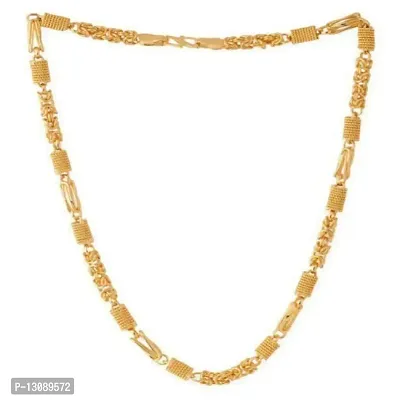 Shankhraj Mall Designer Link Chain With Gold Plating Jewelry Gift For Him, Boy, Men, Father, Brother, Boyfriend-10049