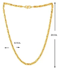 Shankhraj Mall Designer Link Chain With Gold Plating Jewelry Gift For Him, Boy, Men, Father, Brother, Boyfriend-10012-thumb2