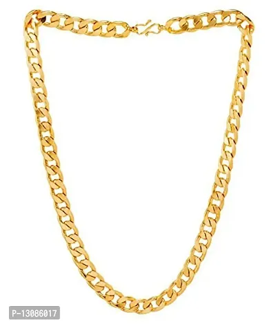 SHANKHRAJ MALL Designer Link Chain With Gold Plating Jewelry Gift For Him, Boy, Men, Father, Brother, Boyfriend-10020