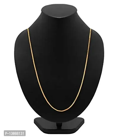 SHANKHRAJ MALL ?Golden Heavy Long Gold-Plated Statement Exclusive Necklace Neck City Fancy Chain Jewelry Set Without Pendant Lockets For Men Women Girls Boys Amazing Gift-thumb2