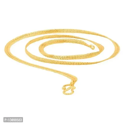 SHANKHRAJ MALL Designer Link Chain With Gold Plating Chain Jewelry Gift For Him, Boy, Men, Father, Brother, Boyfriend-10018-thumb0