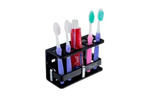 DEVASHREE Toothbrush Holder for Home, Storage Organisers for Bathroom Stand, Kitchen Acrylic-thumb3