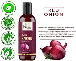 Onion Hair Oil for Hair Growth and Hair Fall Control With Black Seed Oil-thumb1