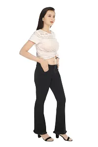 Mahanidhi Creations Regular Women Black Jeans-thumb1