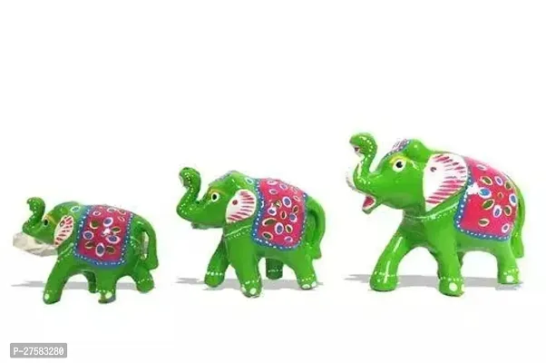 Elephants Decorative 3 Piece Showpiece PACK OF 3-thumb0