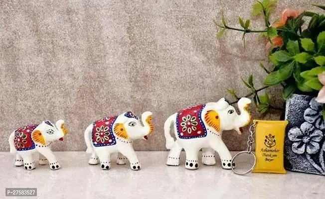 Elephants 3 Piece showpiece PACK OF 3-thumb0