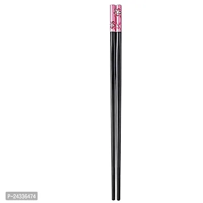 Sturdy Sleek Plastic 1Pair Chopsticks Stylish and Sustainable Fiber Chopsticks for Sushi, Noodles, and Fried Rice - Lightweight and Easy to Use Korean Style