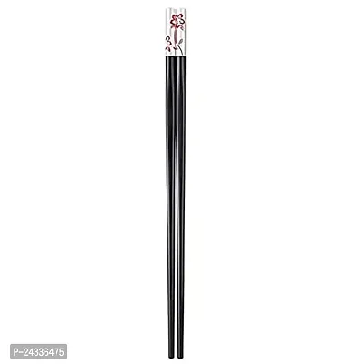 Sturdy Sleek Plastic 1Pair Chopsticks Stylish and Sustainable Fiber Chopsticks for Sushi, Noodles, and Fried Rice - Lightweight and Easy to Use Korean Style