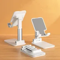 Mobile Holding Tabletop Stand, 180 Perfect View, Height Adjustment, Wide Compatibility, Multipurpose, Anti-Skid Design-thumb1