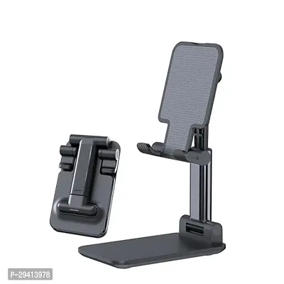 Stand Mobile Stand Foldable Tablet Mobile Tabletop Stand Holder - Angle-Height Adjustable Desk Cell Phone Holder Anti-Slip Compatible with Smartphones/iPad Mini/Game/Kindle/Tablet(4-10)-thumb2