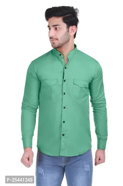 Classic Cotton Long Sleeves Solid For Men