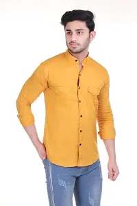 Classic Cotton Long Sleeves Solid For Men-thumb2