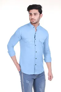 Classic Cotton Long Sleeves Solid For Men-thumb2