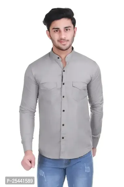 Classic Cotton Long Sleeves Solid For Men