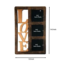 EXPLEASIA Valentine Special Wooden Photo frame| photo frame for wall decor| Valentine gifts | Birthday Gifts| Gifts Items (Copper)-thumb4