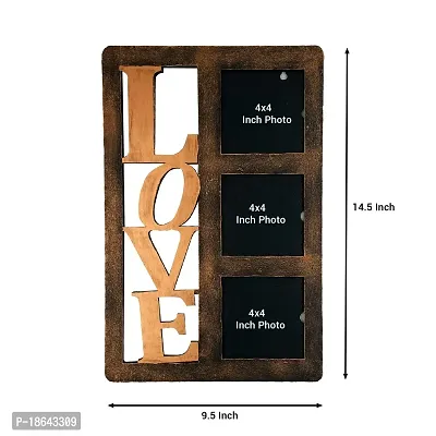 EXPLEASIA Valentine Special Wooden Photo frame| photo frame for wall decor| Valentine gifts | Birthday Gifts| Gifts Items (Copper)-thumb5