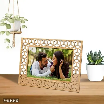 Expleasia Modern Wooden Photo Frame |Wall  Table Top Wooden Photo Frame | Picture Photo Frame - (Off White)