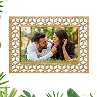 Expleasia Modern Wooden Photo Frame |Wall  Table Top Wooden Photo Frame | Picture Photo Frame - (Off White)-thumb1