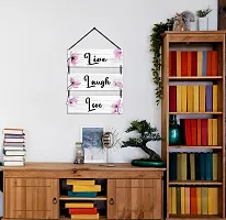 EXPLEASIA Wall Hanging Wooden Art Decoration Item for Home | Office | Living Room | Bedroom | Decoration Items | Motivational quotes decor| Gift Items (Pink)-thumb3